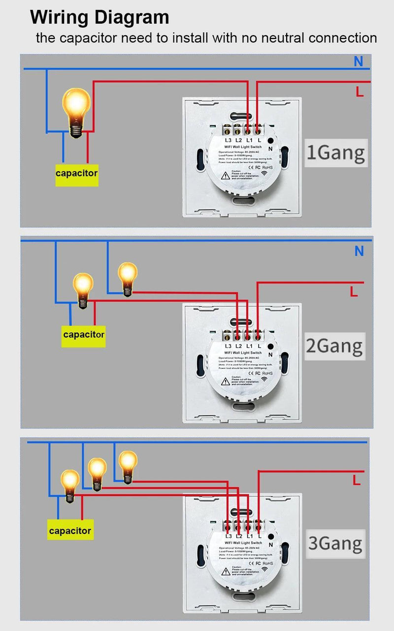 Interruptor Inteligente Touch AVATTO