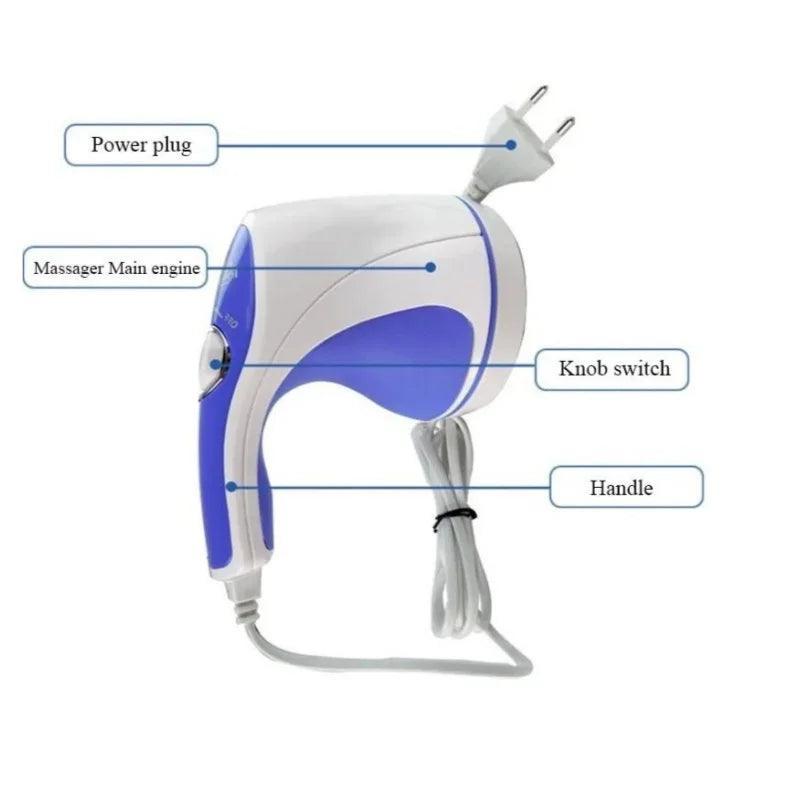 Massageador Elétrico 5 em 1 – Anticelulite e Relaxamento Corporal